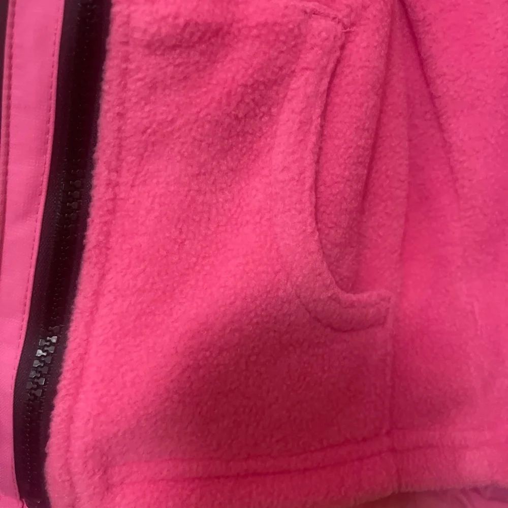 The Children's Place Pink and Cream winter snow 3 in 1 jacket